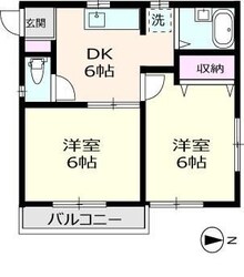 ノーブル成城の物件間取画像